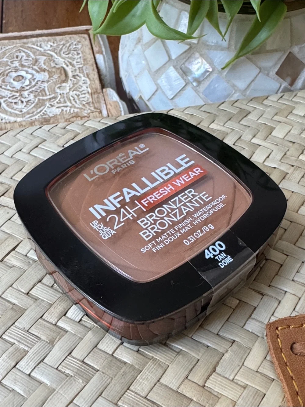 L'Oréal Infallible Bronzer Tan 400 24 Hour Fresh Wear Soft Matte Bronzer Tan